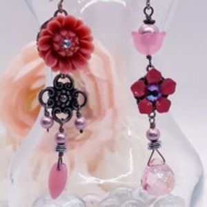 Resin Handmade Earrings One of a Kind